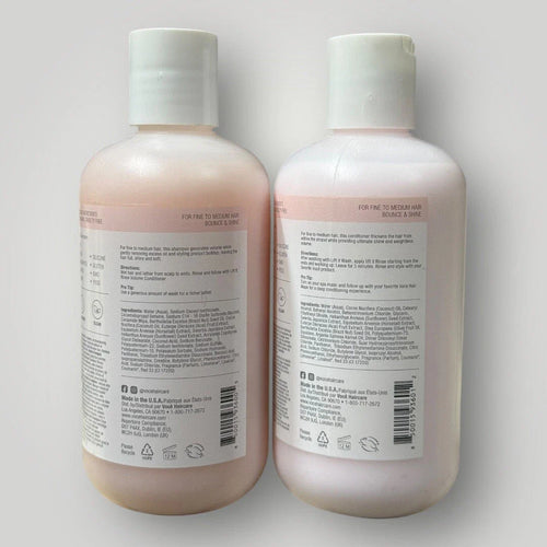 Voce Lift It Wash Volume Infused Shampoo & Conditioner 8.5 oz
