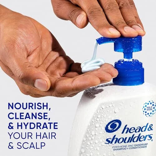 Classic Clean Anti Dandruff Shampoo 32 Oz Pack of 2